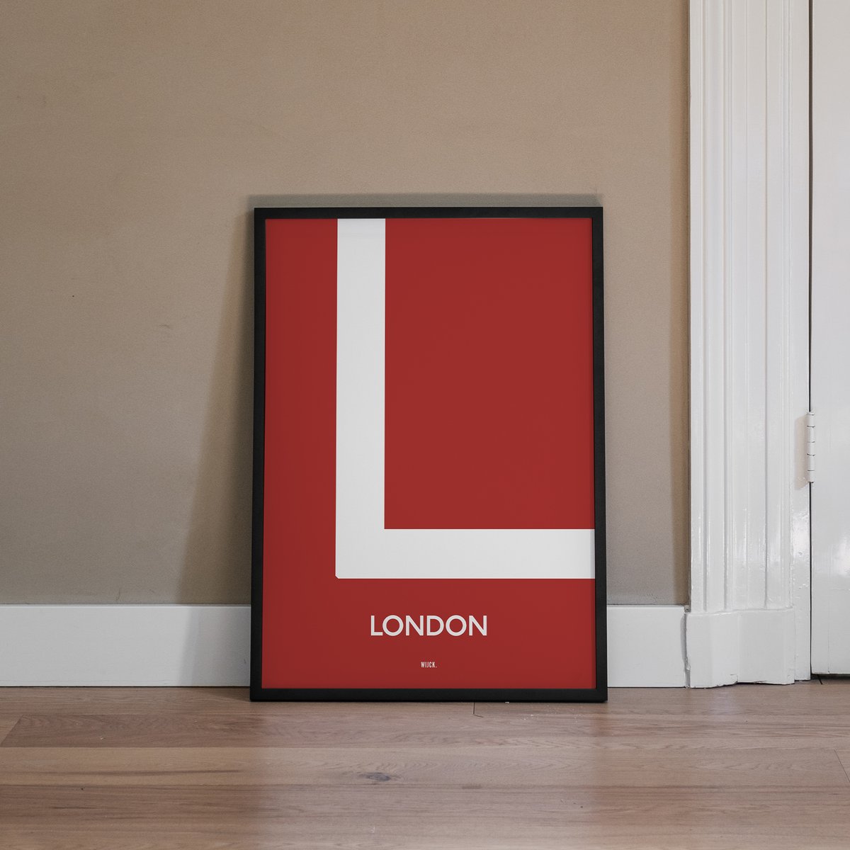 Poster von L von London | WIJCK.